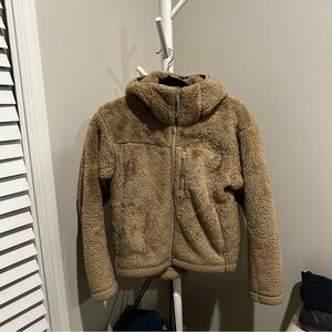 Uniqlo Brown Teddy Zip Up Jacket